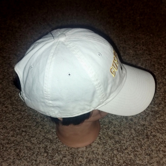 Nike Gustavus Swoosh White Strapback Hat White Yellow Nike S1ze - Picture 5 of 7